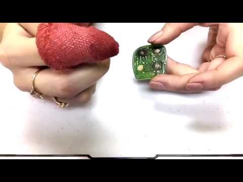 How To Clean Your Key Fob Circuit Board   Fix   Repair Your Key Fob Buttons