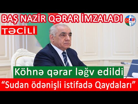 “Sudan ödənişli istifadə Qaydaları” ilə bağlı yeni QƏRAR