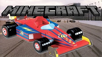 minecraft xbox edition tutorial how to build F1 race cars