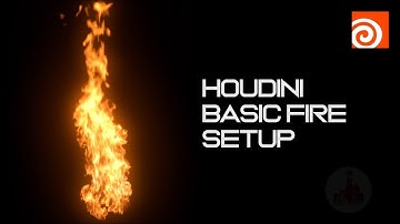 PROMO: BASIC FIRE FX #houdini, #vfx, #simulation #render