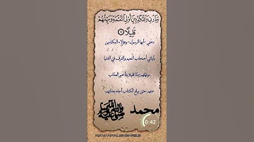 سورة المزمل آية ١١ احمد العجمي #قران #quran #explore #تيك_توك #لايك #القرآن_الكريم