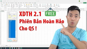 ✔️Add-ins Excel XDTH 2.1 - Nhanh tay trước khi nó không còn free !!!