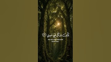 وأذن في الناس بالحج يأتوك رجالا وعلى كل ضامر يأتين من كل فج عميق | سورة الحج | ياسر الدوسري 👀