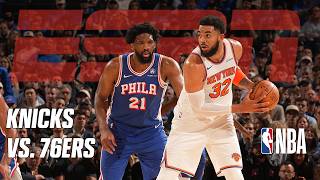 Game 1: New York Knicks vs. Philadelphia 76ers | NBA Playoffs Mini | Extended Highlights