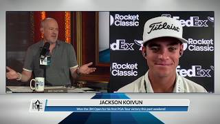 21-year-old Jackson Koivun 3M Open CHAMPION joins The Rich Eisen Show