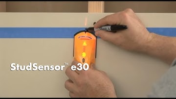 How to Use a Zircon StudSensor e30 Edge Finding Stud Finder