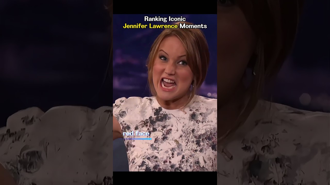 Ranking iconic Jennifer Lawrence moments #usa #celebrity #iconicmoments #jenniferlawrence #fyp