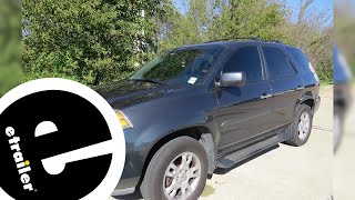 etrailer Rain-X Latitude Windshield Wiper Blade Installation - 2005 Acura MDX