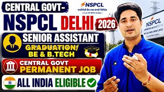 Central Government job 💪 Senior Assistant Recruitment 2026 👍nspcl recruitment 2026 screenshot 1