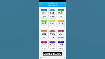 Learn German For Beginners Months Monate 