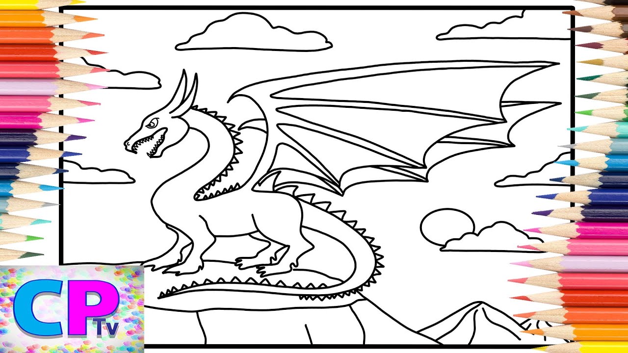 Play: Dragon on the Mountain Top: the iPad colouring wind-down