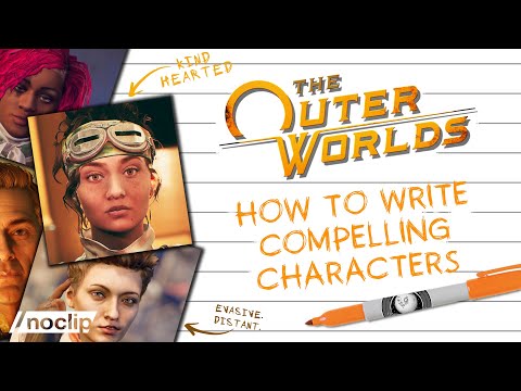 Writing the Characters & Companions of The Outer Worlds