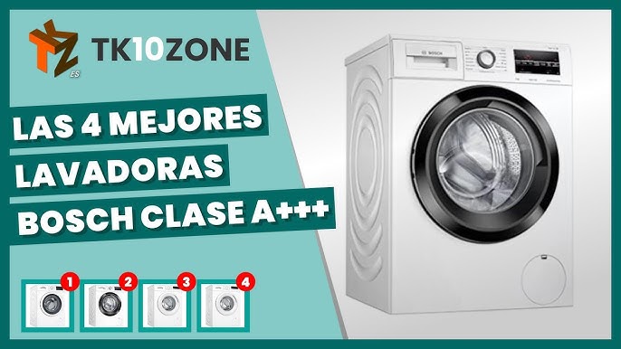 Lavadora de carga frontal BOSCH WAN28286ES 8 kg 1400 RPM Blanco A - Lavadora  - Los mejores precios