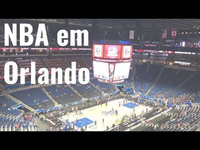 Jogos de basquete NBA em Orlando 