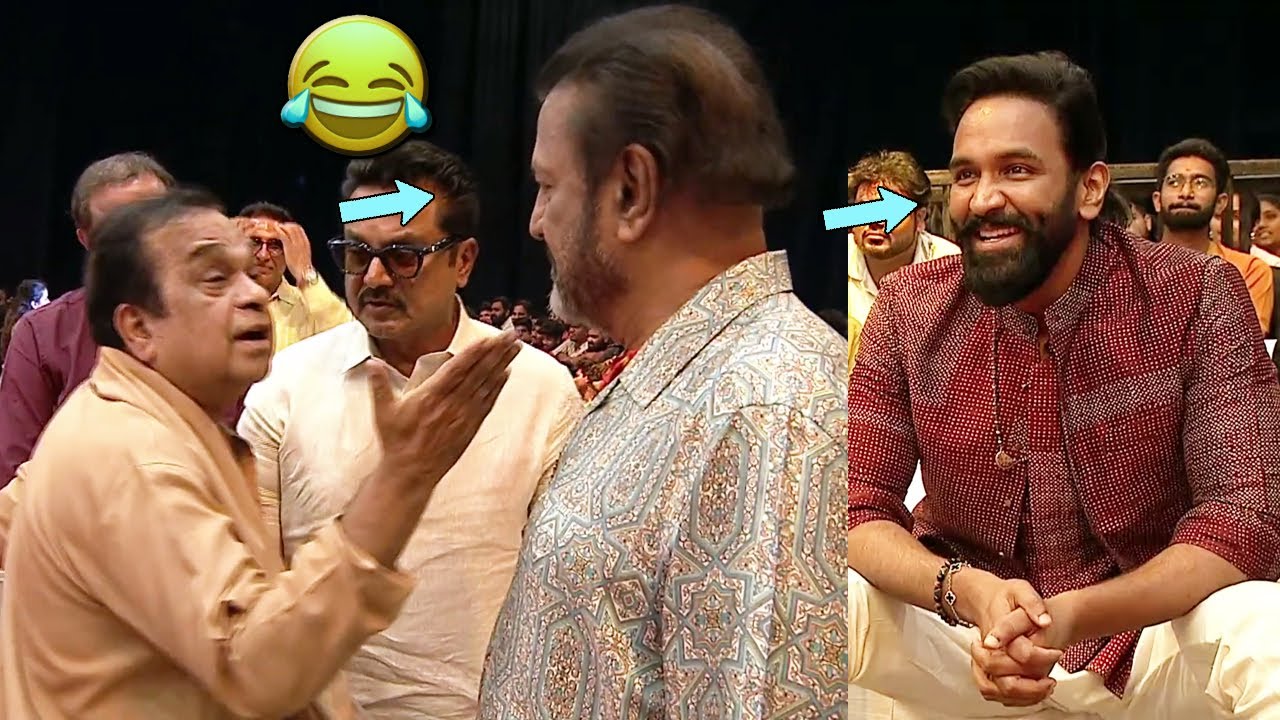 మోహన్ బాబుతో బ్రహ్మానందం కామెడీ😀🤣 Brahmanandam Hilarious Comedy With Mohan Babu |Manchu Vishnu