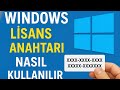 Lisans anahtarı nasıl kullanılır