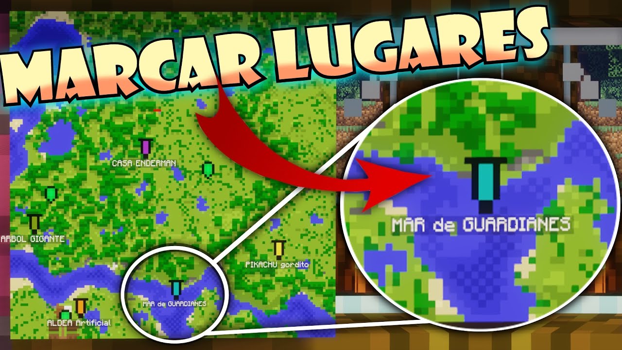 Como Marcar Una Ubicacion En Minecraft