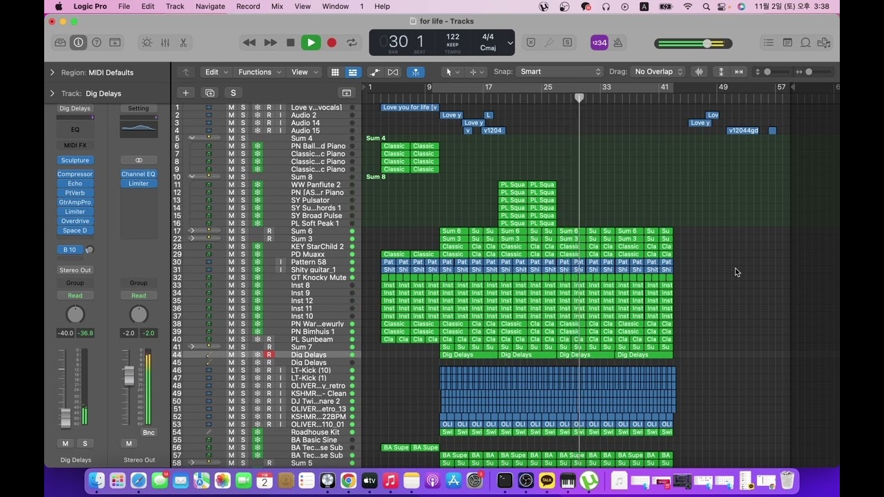 Kygo - For life logic pro x remake