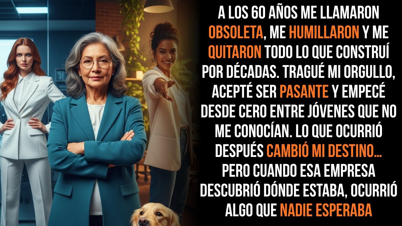 Me dijo 'Eres VIEJA e INÚTIL, vete a casa'... Hoy trabajo en la empresa que DESTRUYÓ la suya