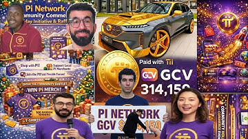 #PiNetwork to the Moon 🚀 | Pi Network GCV $314,159 | Global Consensus Song
