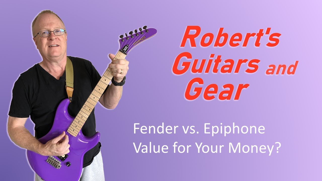 Fender vs. Epiphone, what is the value for your money? YouTube