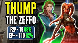 Mara Carrying in Tier 10! | Best Zeffo Coliseum Teams