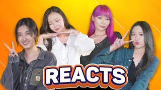 Munkhjin Jini, iexynn, RÍONA CMG, Oyu | REACTS 3 | S2