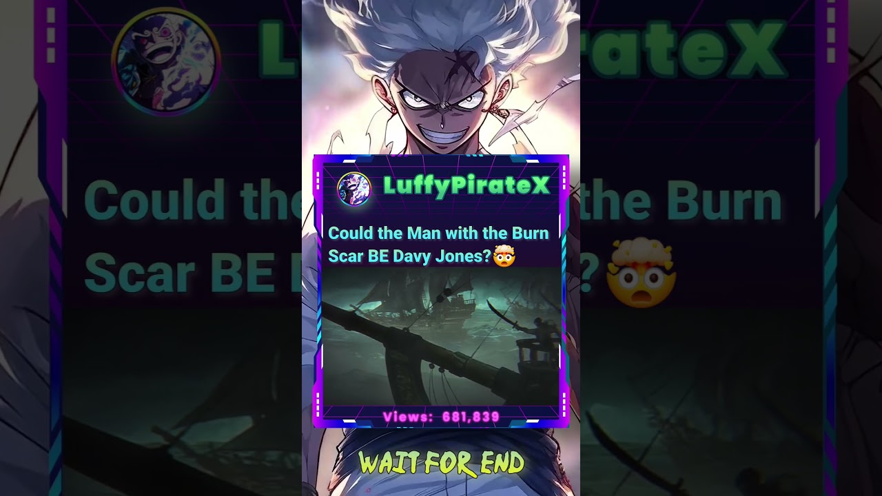 🔥 Could the Man with the Burn Scar BE Davy Jones? | One Piece Theory 