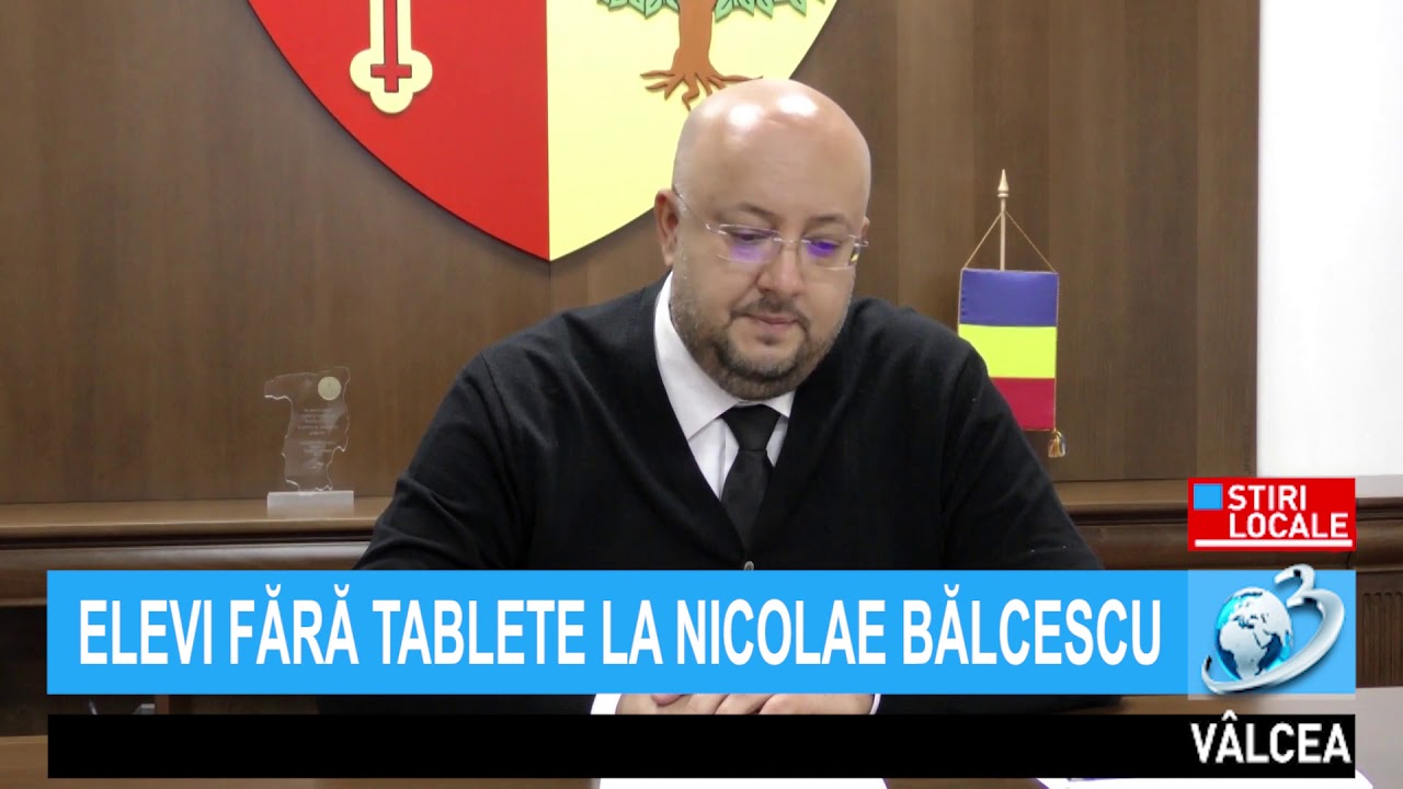 ELEVI FĂRĂ TABLETE LA NICOLAE BĂLCESCU