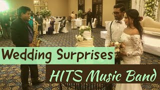 Wedding Surprise by HITS Music Band Colombo|Best wedding surprise|Wedding Bands Sri Lanka|saxophone