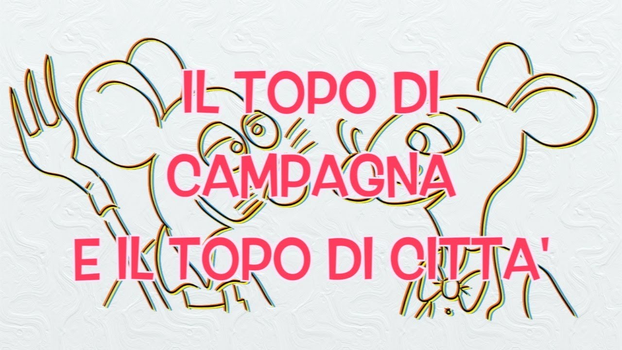 il topo di campagna e il topo di città - Esopo - Tale Music