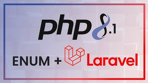 PHP 8.1 Enums integración con Laravel