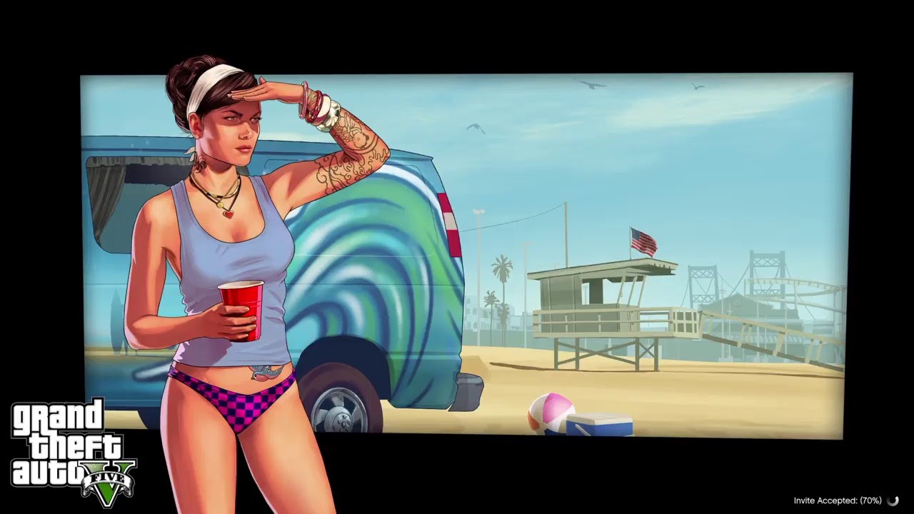 Gta 5 loading girl фото 97