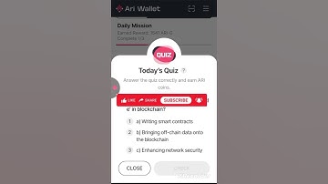 Ari Wallet Quiz Answers Today | 21 SEPTEMBER 2025 | Ari Daily Quiz Today | Earn Rewards Fast
