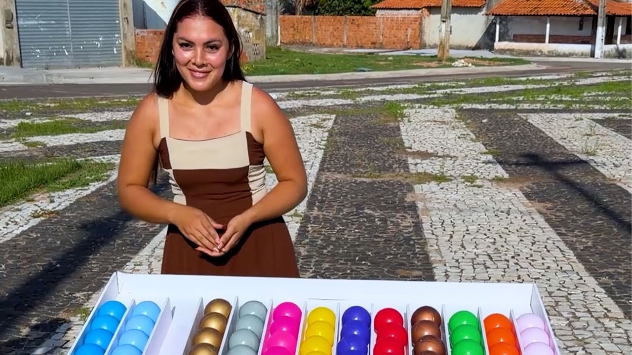 Jogo das bolinhas coloridas monte as cores iguais.