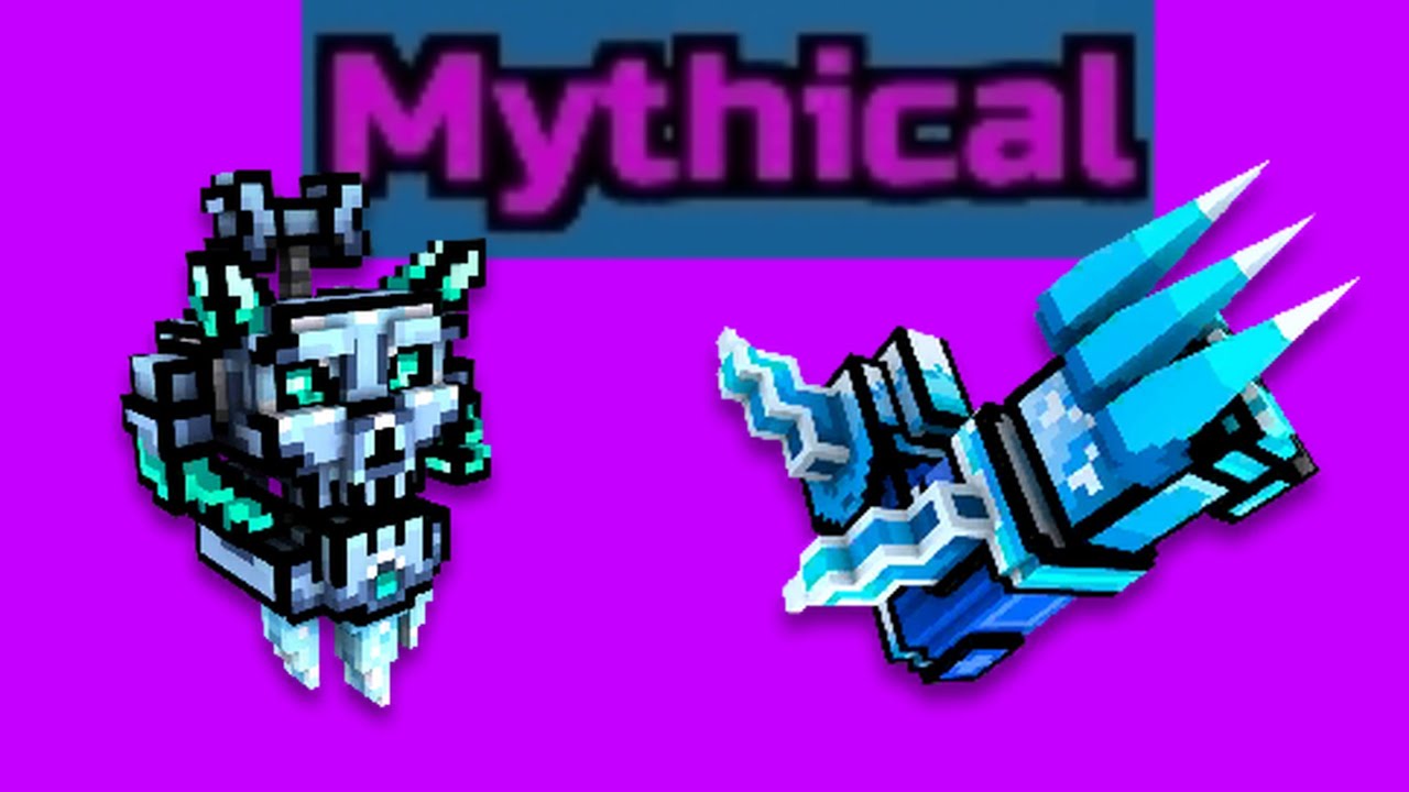 mythical necklace of the ice king and ice paws! (pg3d new traders van)