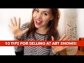 10 Tips for Selling at Art/Craft Shows! | Paige Poppe