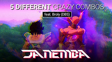 5 Different JANEMBA Orb Combos (w/ SBroly) ⚔️ DBFZ Compilation 1.32
