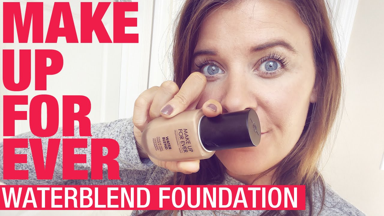 Review: MAKE UP FOR EVER WATER BLEND FOUNDATION | spiffykerms