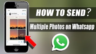 How to Send Multiple Photos on Whatsapp iPhone (2022) | Two Ways
