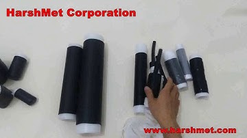 Silicone Cold Shrink Tubing , EPDM Cold Shrink Tube , Cold Shrink End Caps
