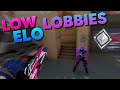 Low ELO lobbies...