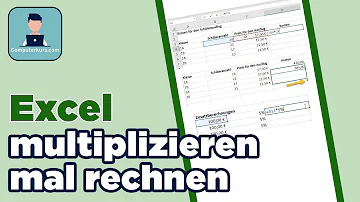 Wie erstelle ich eine Formel in Excel multiplizieren?
