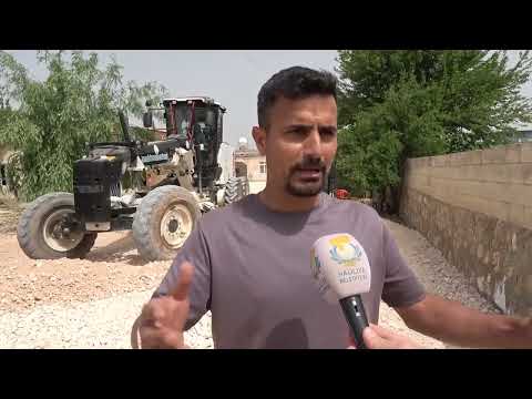 HALİLİYE BELEDİYESİ İLE ÜSTYAPI İYİLEŞTİRME ÇALIŞMALARI SÜRÜYOR