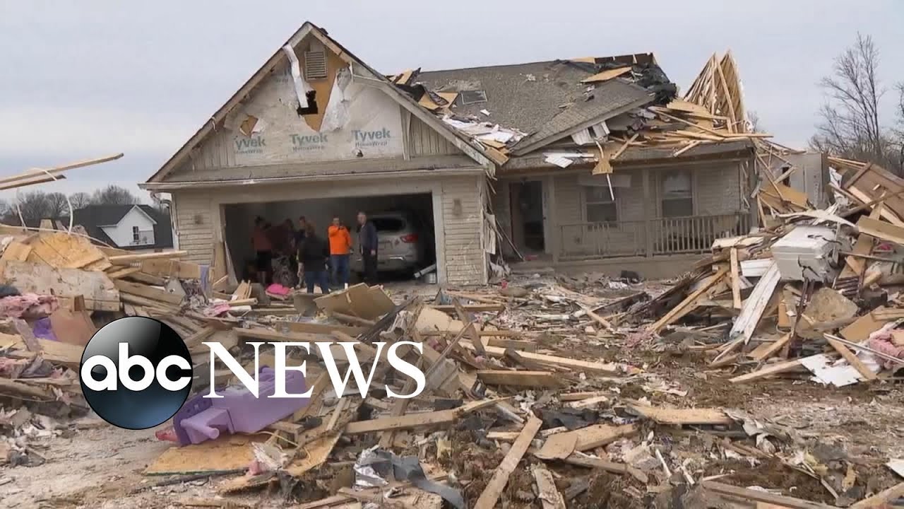 At least 24 dead after tornadoes strike Tennessee YouTube