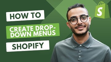 How To Create Drop down Menus In Shopify (2023)