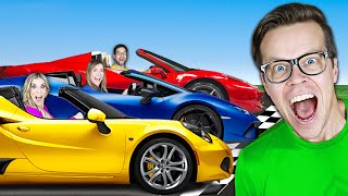 Surprising My Best Friends with Dream Cars then Racing Them