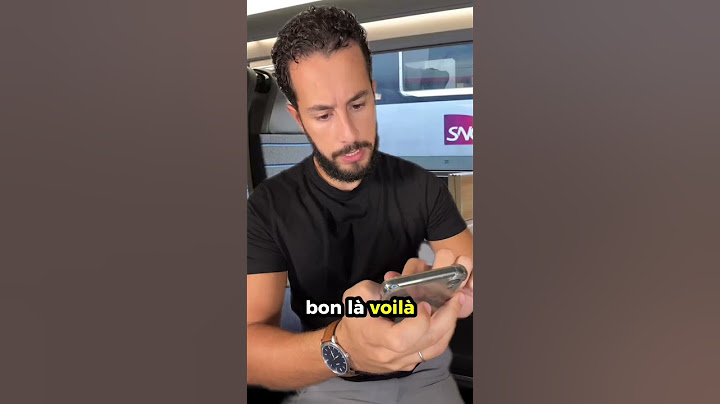 Contrôle SNCF, la carte d’identité numérique #voyage #train #TGV