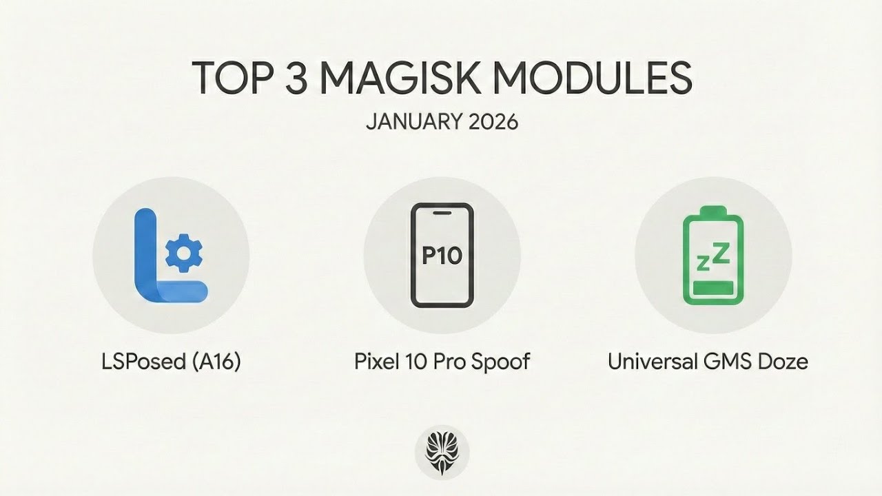 Top 3 Magisk Modules January 2026 🛠️ | Android 16 Support & Pixel 10 Pro Spoof! 🔥