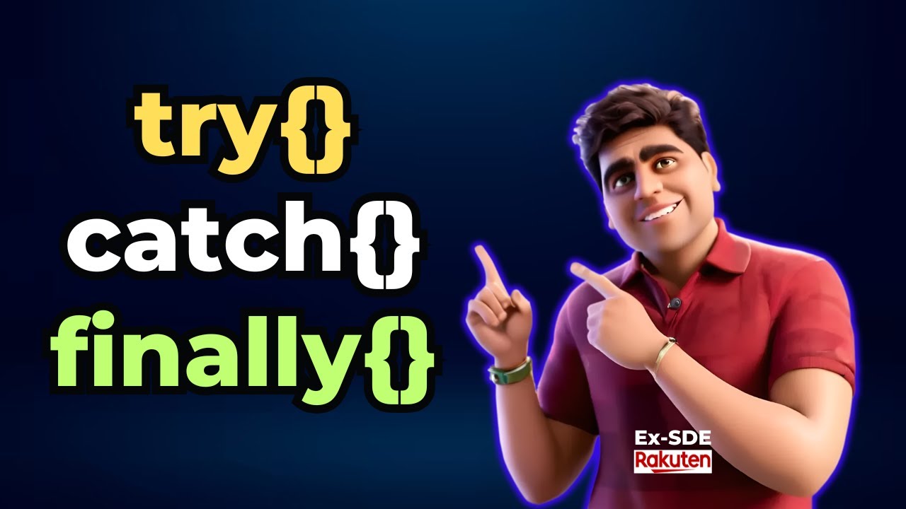 🔥 Java try catch and finally in-depth concept (2024) | Placements - YouTube